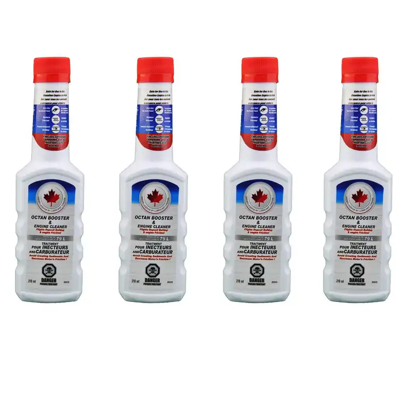مکمل سوخت کانادا لوبریفینت مدل اکتان بوستر حجم 250 میلی لیتر بسته چهار عددی