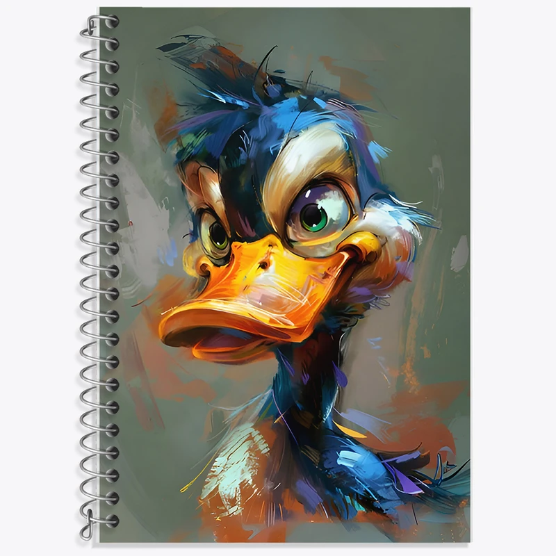 دفتر نت موسیقی 50 برگ خندالو طرح اردک کد F7038