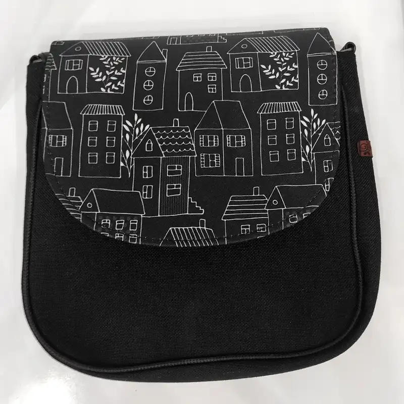 ست کیف و شال زنانه مدل کلبه m2523