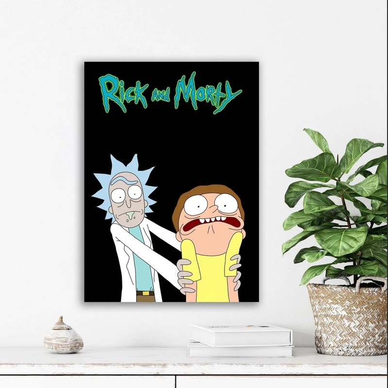 تابلو شاسی آتریسا مدل ریک اند مورتی Rick and Morty
