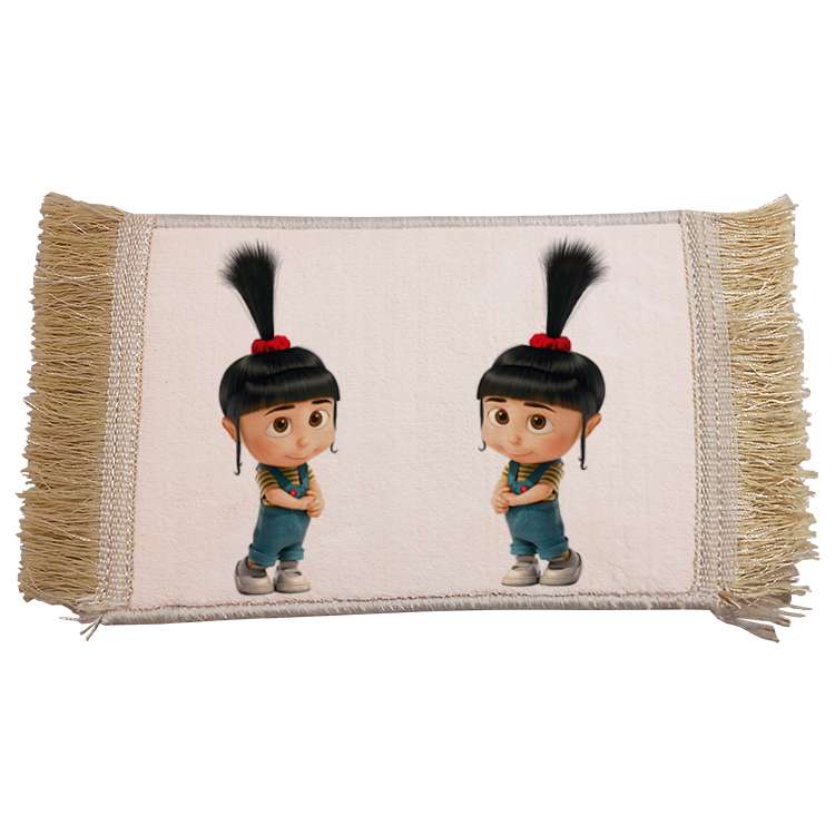 فرش ماشینی دیوارکوب مدل مینیون کد 100