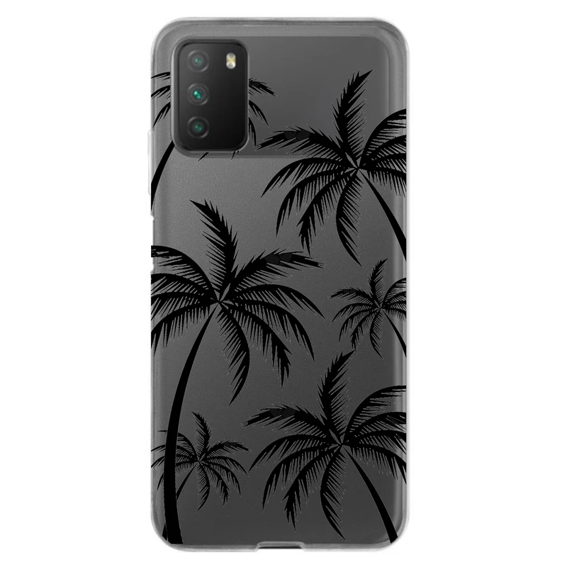 کاور مگافون طرح نخل مدل C52-B مناسب برای گوشی موبایل شیائومی Poco M3