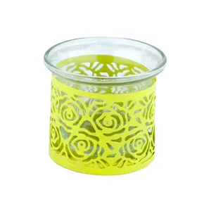 جا شمعی مدل گل رز کد SH1197290 