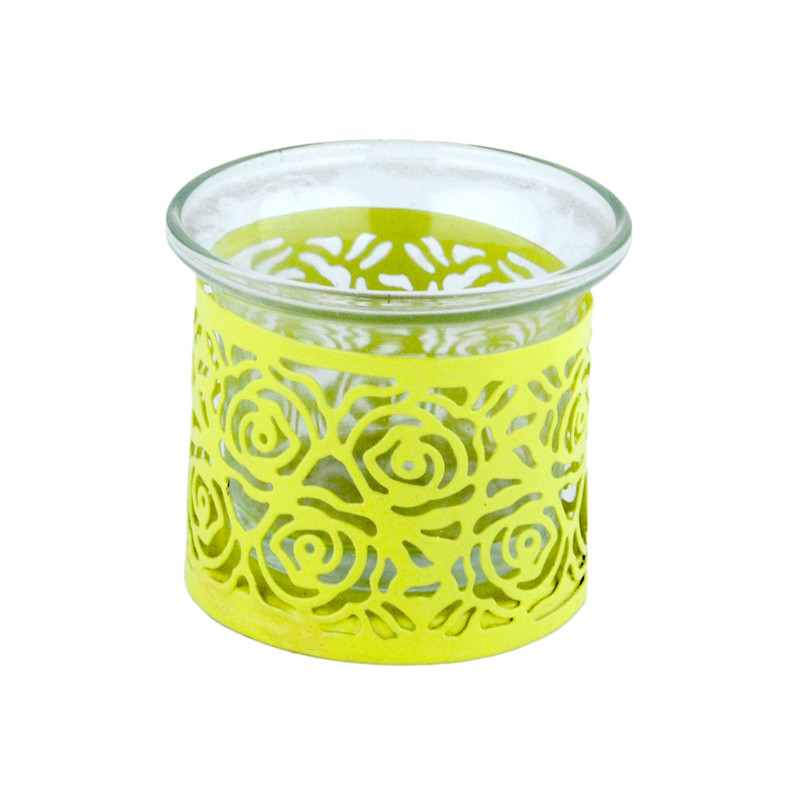 جا شمعی مدل گل رز کد SH1197290 