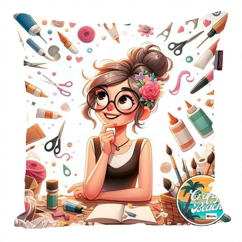 کوسن ناریکو مدل فانتزی طرح مشاغل کد 04759