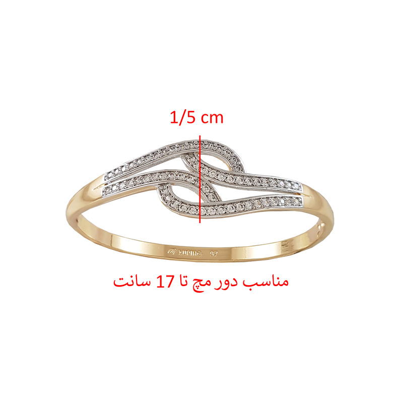 دستبند النگویی زنانه ژوپینگ مدل 1460