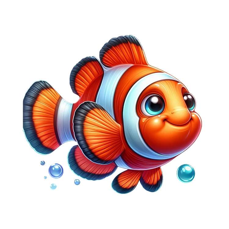 استیکر پارچه و لباس پاد آفرین مدل ماهی کد 3242