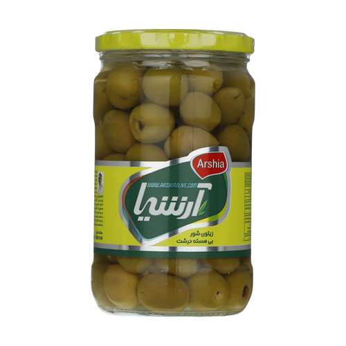 زیتون شور بی هسته ‌درشت آرشیا - 660 گرم