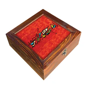   جعبه هدیه چوبی کد DG17