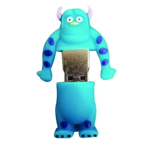 فلش مموری طرح کارخونه هیولا مدل bg-10 کد 100 ظرفیت 16 گیگابایت 