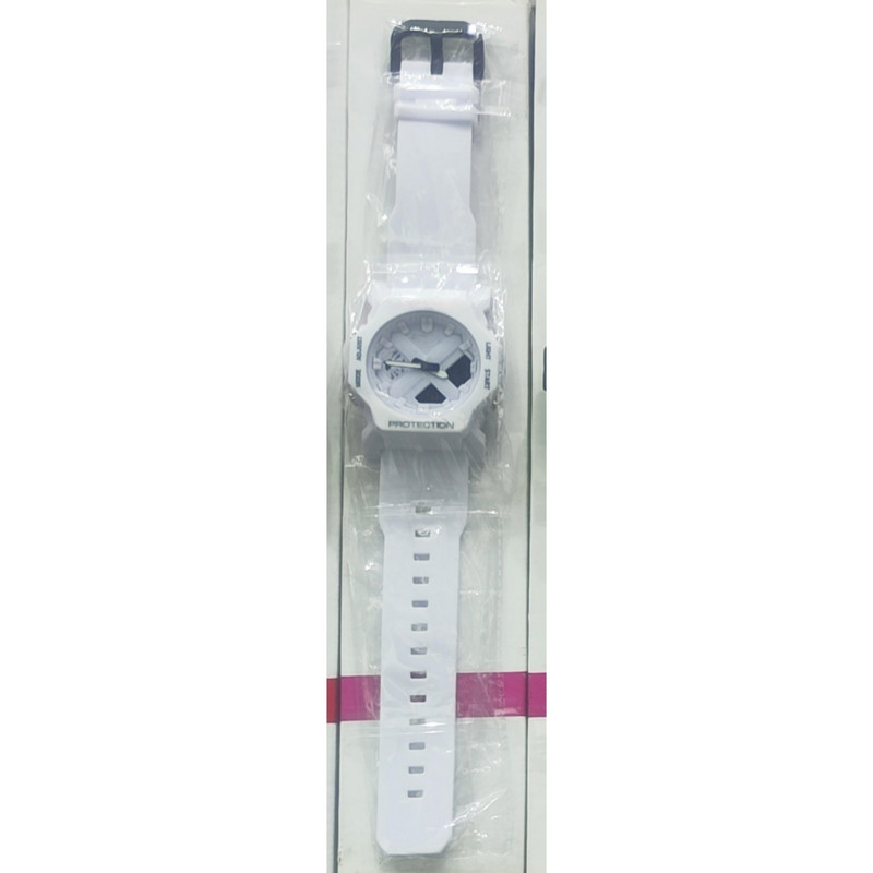 ساعت مچی عقربه‌ای کوارتز مدل دو زمانه کرنوگراف بند پیو کد e