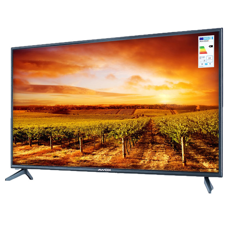 تلوزیون ال ای دی هوشمند آوکس مدل AT4319FS سایز 43 اینچ