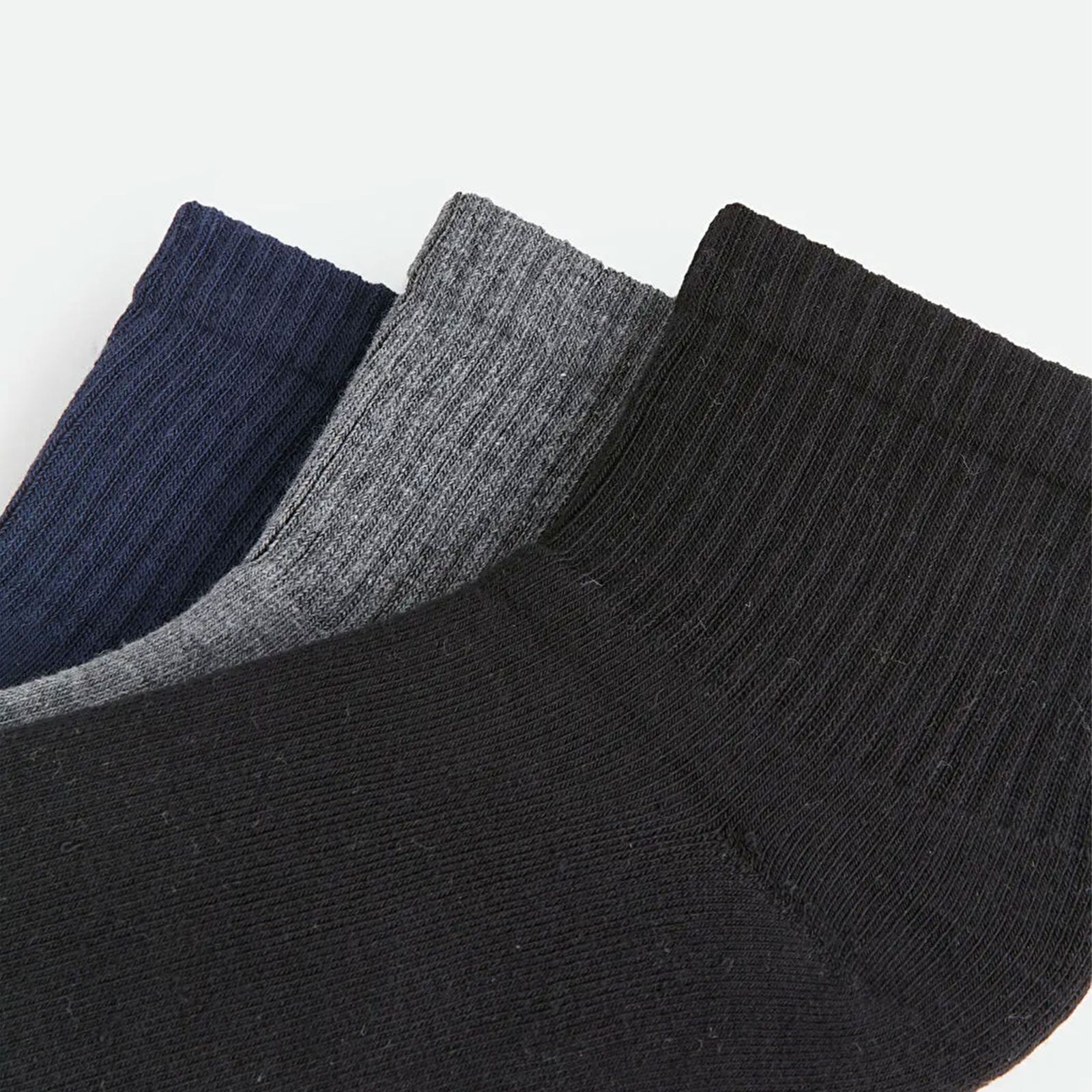 جوراب ساق کوتاه مردانه ال سی وایکیکی مدل W36586Z8 مجموعه 3 عددی  -  - 2