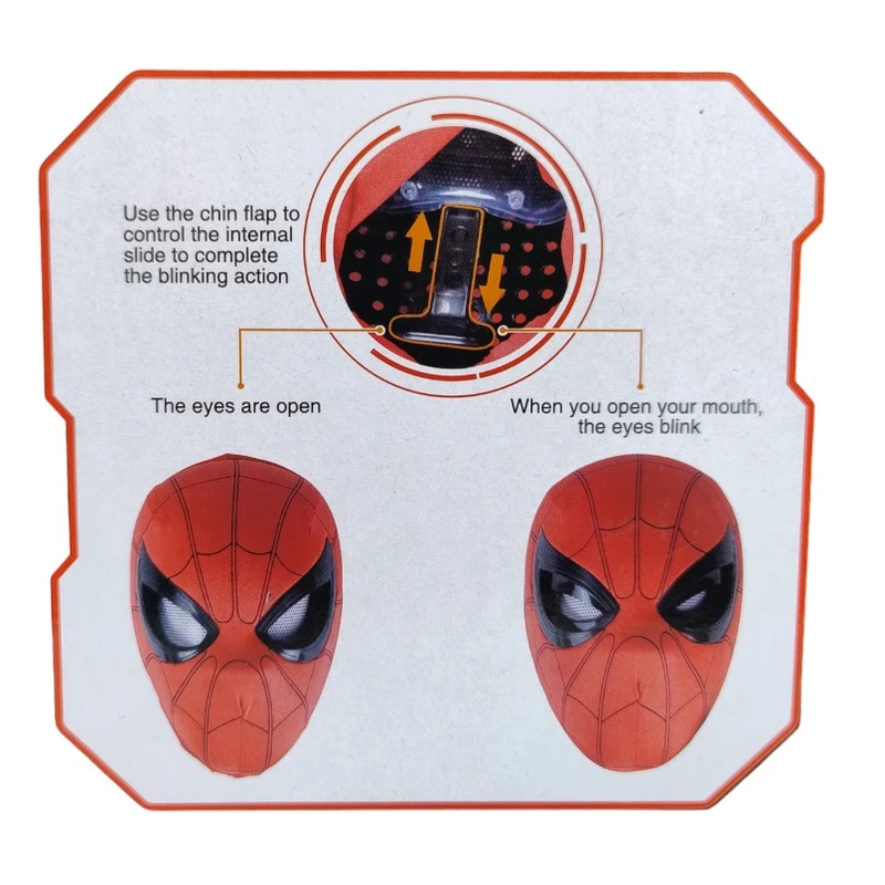 عکس شماره 4 : ماسک ایفای نقش مدل مرد عنکبوتی طرح اسپایدرمن کد 600