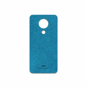 MAHOOT Blue-Leather Cover Sticker for Nokia 3.4