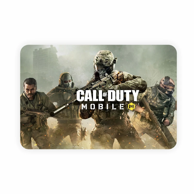 ماوس پد مخصوص بازی مدل call of Duty طرح 4562