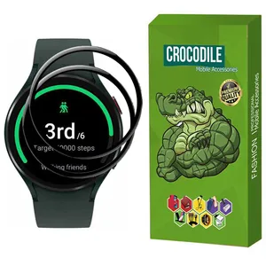محافظ صفحه نمایش کروکودیل مدل C-PWM مناسب برای ساعت هوشمند سامسونگ Watch 4 44mm بسته 2 عددی