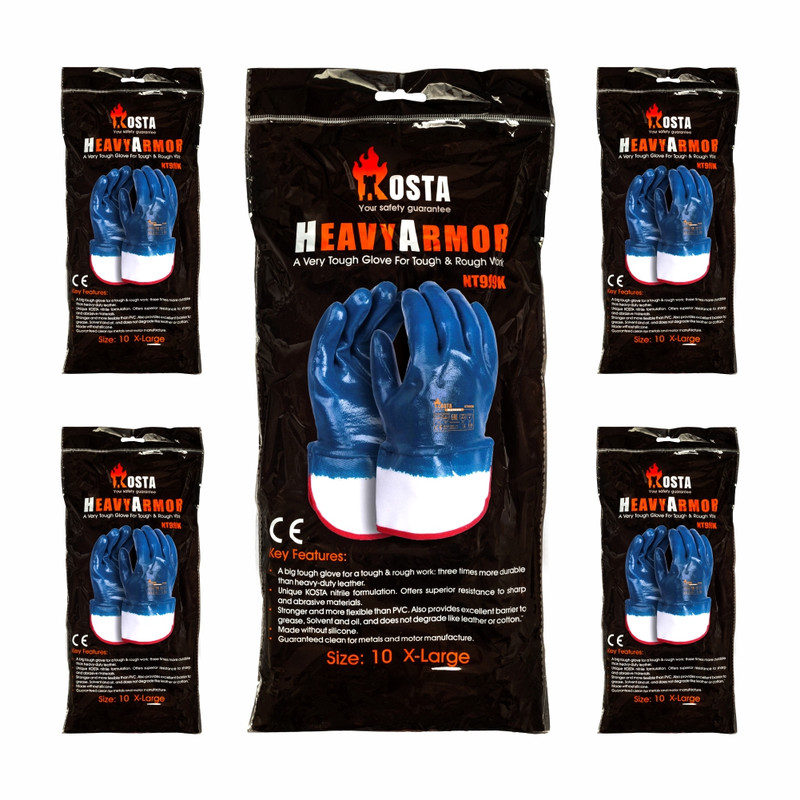 دستکش ایمنی کاستا مدل NT999K مجموعه 5 عددی