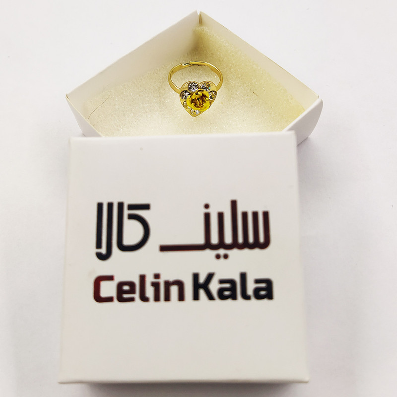 انگشتر دخترانه سلین کالا مدل قلب ce-As20