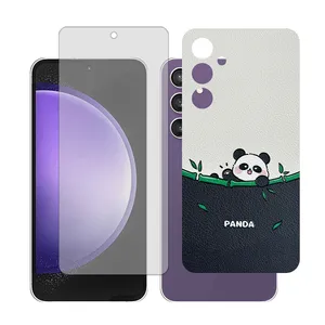 Glass Together model Matte Screen Protector Suitable for Samsung Galaxy A55 Mobile Phone with Back cover sticker