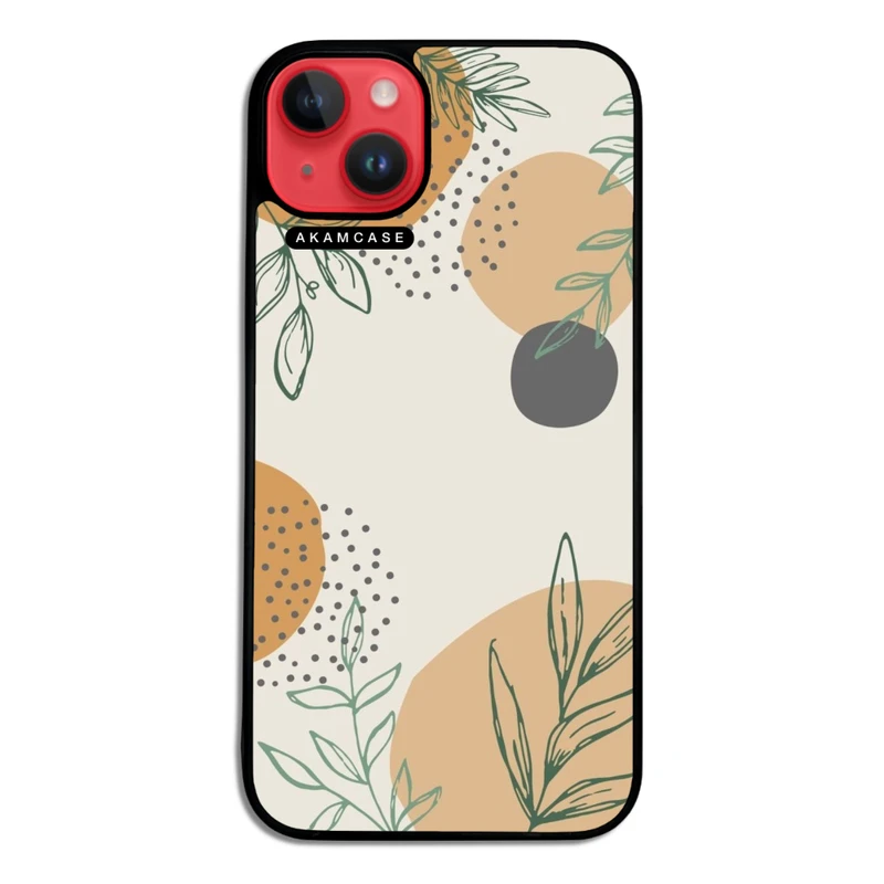 کاور آکام مدل AMC-WA14PLUS-LEAVES-23 مناسب برای گوشی موبایل اپل iPhone 14 Plus