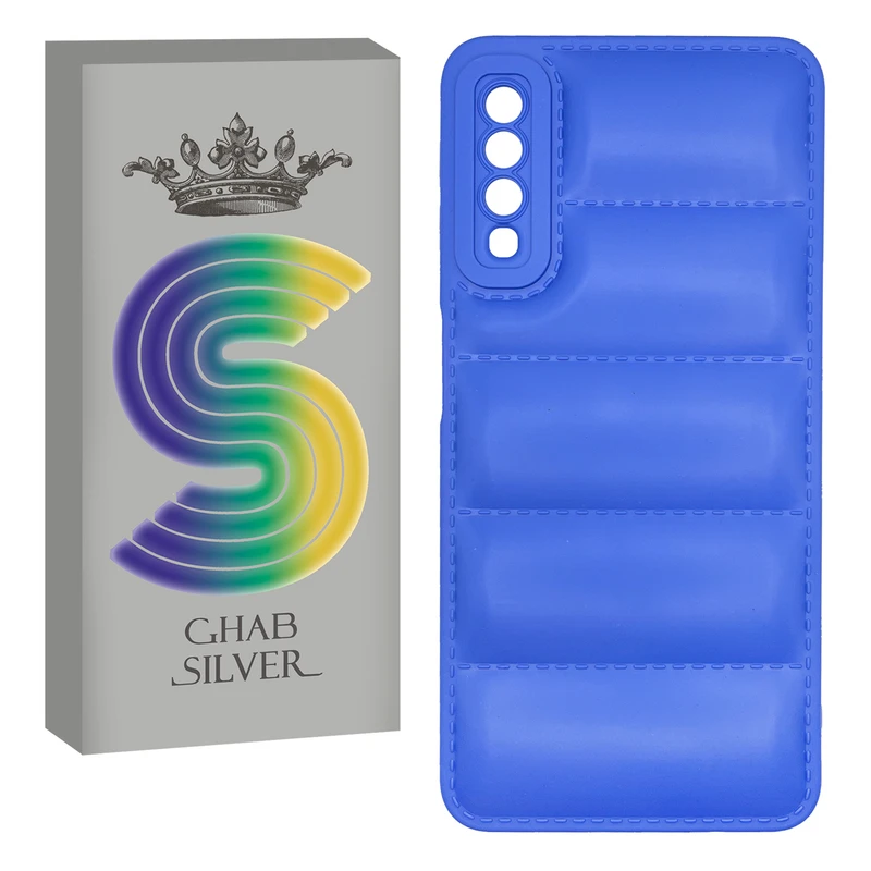 کاور قاب سیلور مدل پافری مناسب برای گوشی موبایل سامسونگ Galaxy A7 2018 / A750