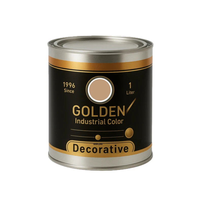 رنگ سفالی مات روغنی تات کد 3020-y30r حجم 1 لیتر