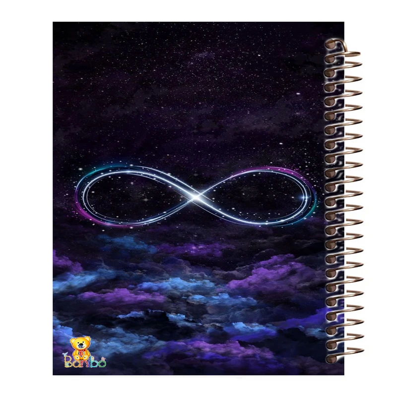 دفتر نقاشی 50 برگ بانیبو مدل بی نهایت کد 886