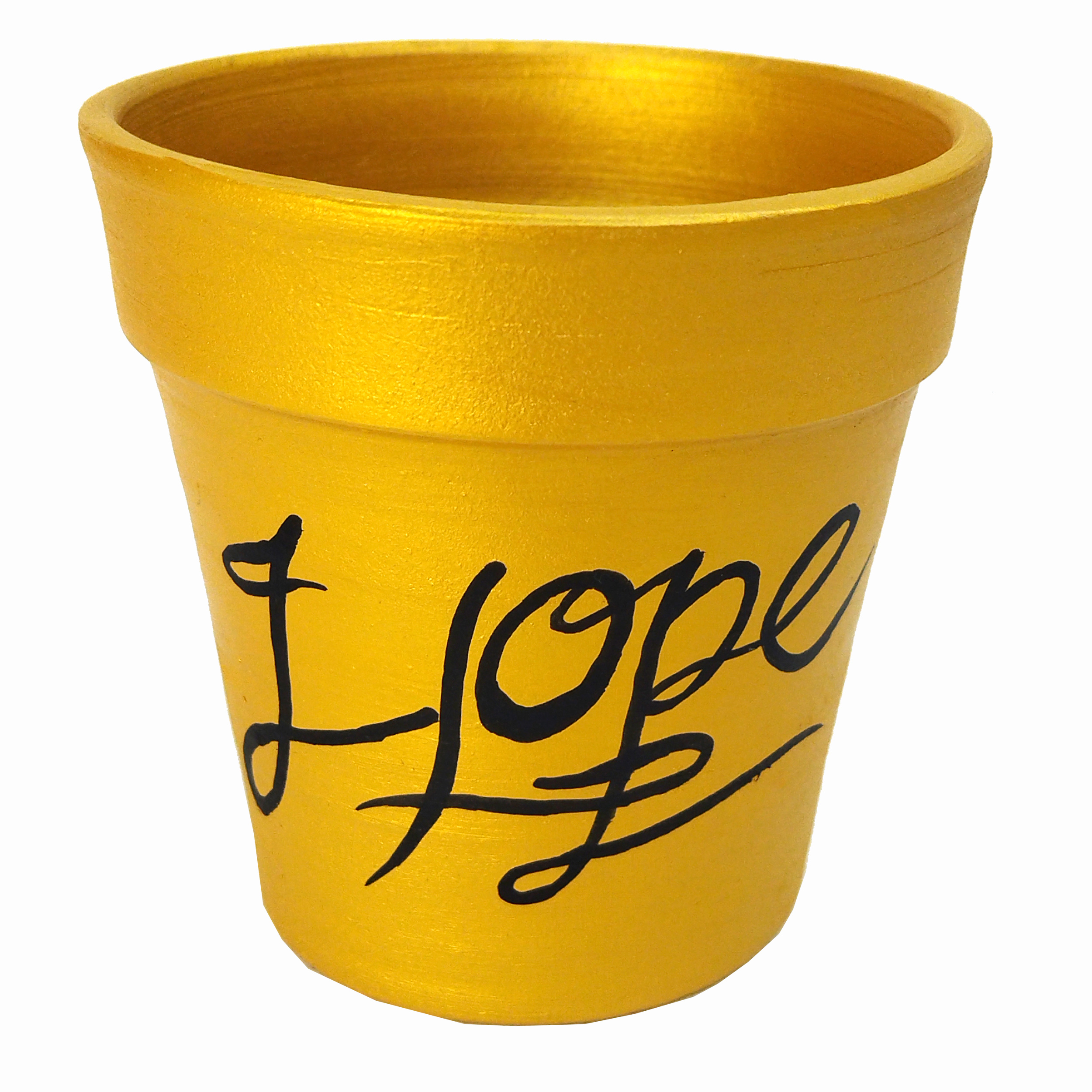 گلدان سفالی مدل HOPE کد 3