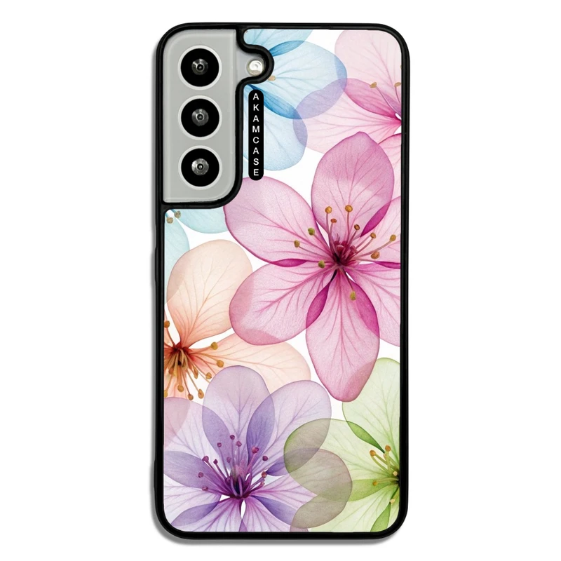 کاور آکام مدل AMC-WSGS22-FLOWERS-29 مناسب برای گوشی موبایل سامسونگ Galaxy S22