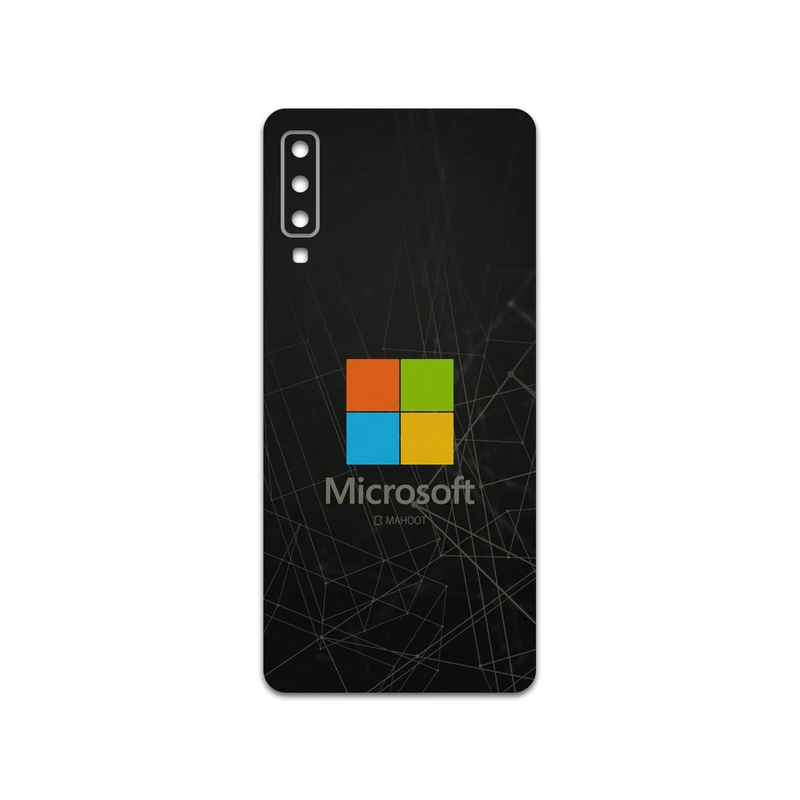 برچسب پوششی ماهوت مدل Mcrsft مناسب برای گوشی موبایل سامسونگ Galaxy A7 2018