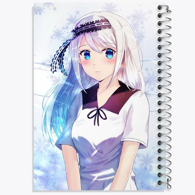 دفتر شطرنجی 50 برگ خندالو طرح کی شیروگانه انیمه کاگویا ساما کد 16020