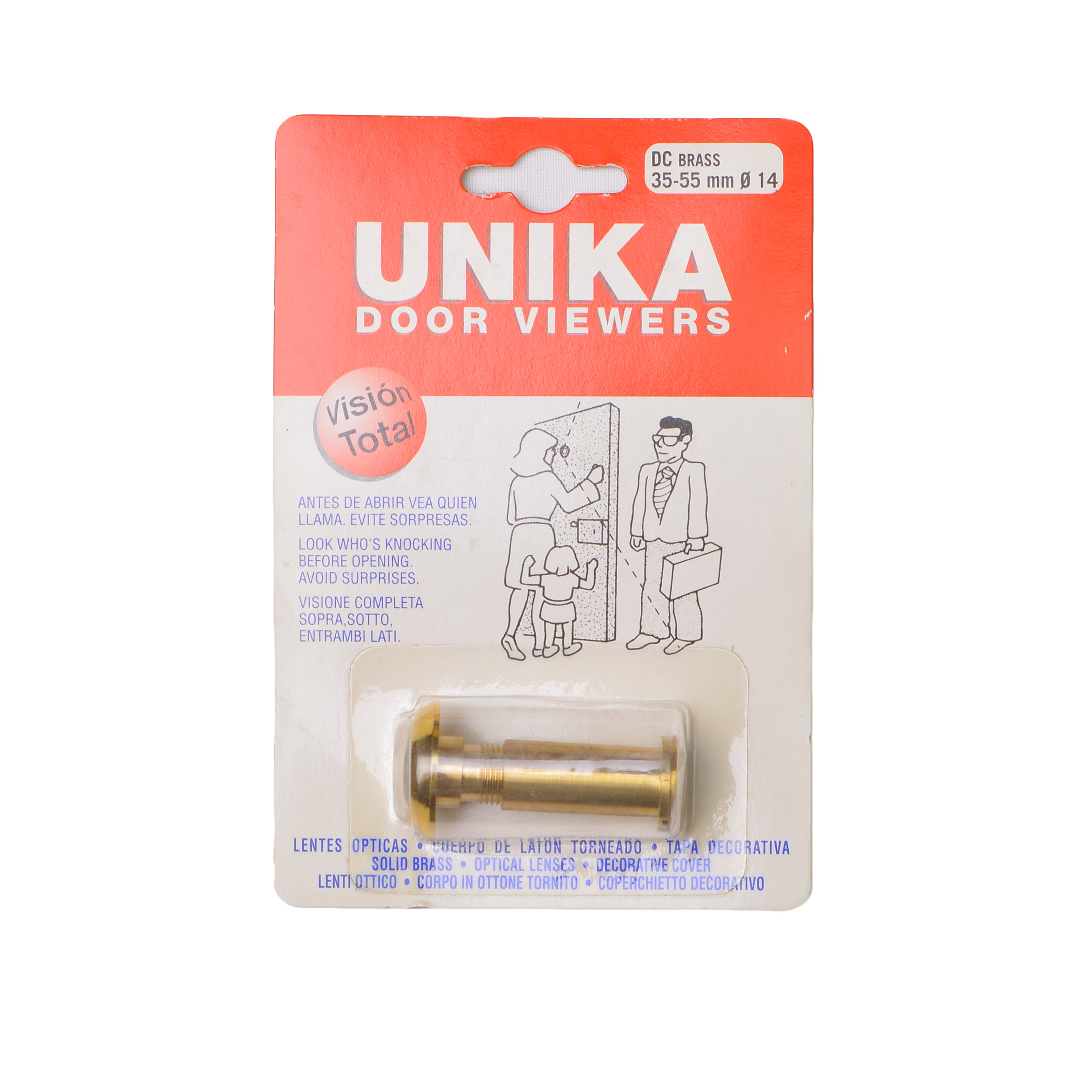 چشمی درب یونیکا مدل DC-BRASS چشمی درب یونیکا مدل DC-BRASS