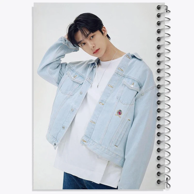 دفتر مشق 100 برگ خندالو طرح هیونگ وون گروه مانستا اکس MONSTA X کد 21183