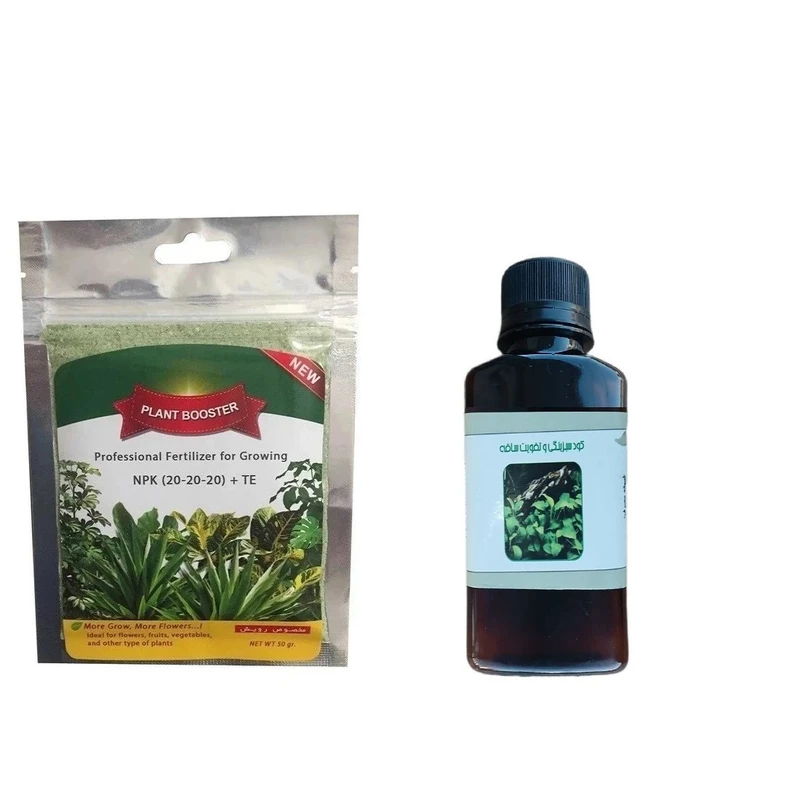 کود سه بیست و سبزینگی و تقویت ساقه مدل life-D وزن 180 گرم بسته 2 عددی