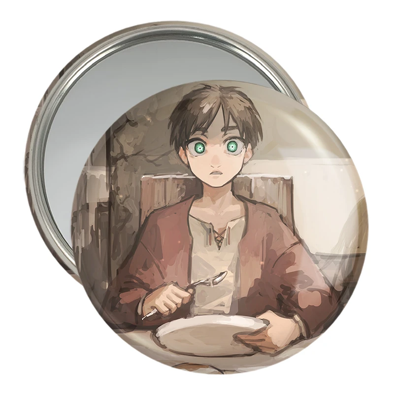 آینه جیبی خندالو مدل ارن یگر انیمه اتک آن تایتان Attack on Titan کد 18531