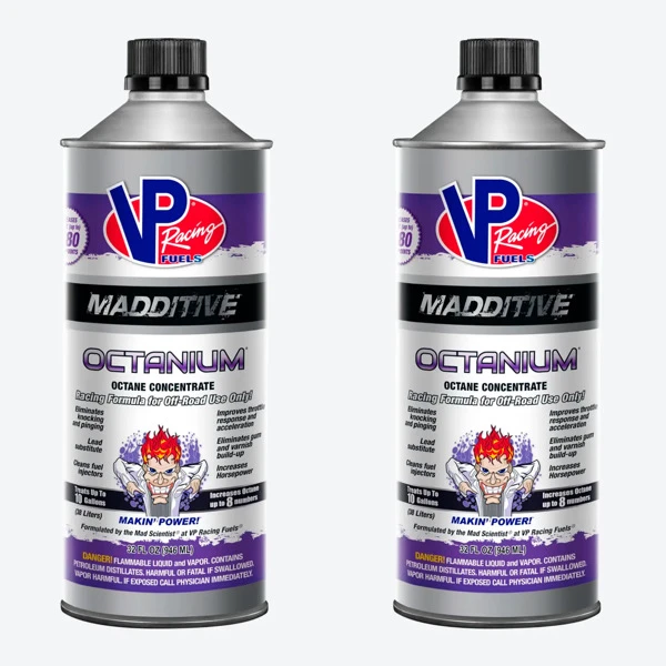 اکتان بوستر و مکمل سوخت وی پی ریسینگ مدل OCTANIUM 80.Point حجم 946 میلی لیتر بسته 2 عددی