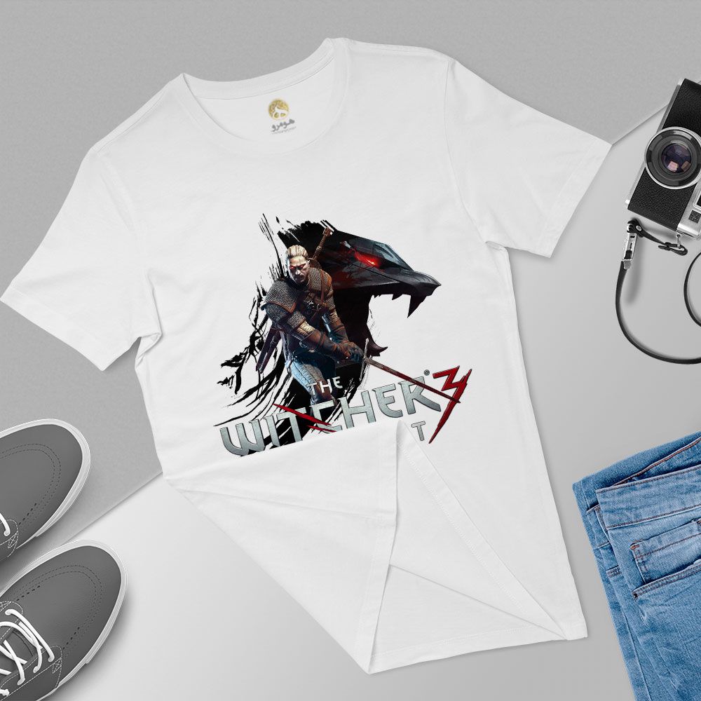 تی شرت آستین کوتاه زنانه هومرو مدل TW528 طرح ویچر -  - 5