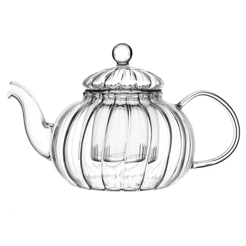 قوری مدل کدو حلوایی کد 1369n گنجایش 750 میلی لیتر 