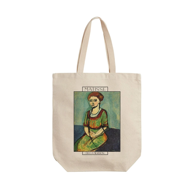 ساک خرید ترمه طراحان ایده مدل اولگا مرسون از ماتیس کد art0632 - L