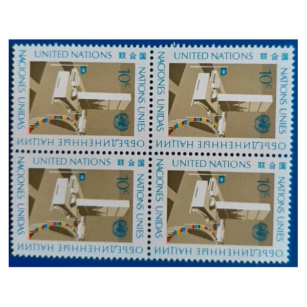 تمبر یادگاری مدل ساختمان کد 01 مجموعه 4 عددی