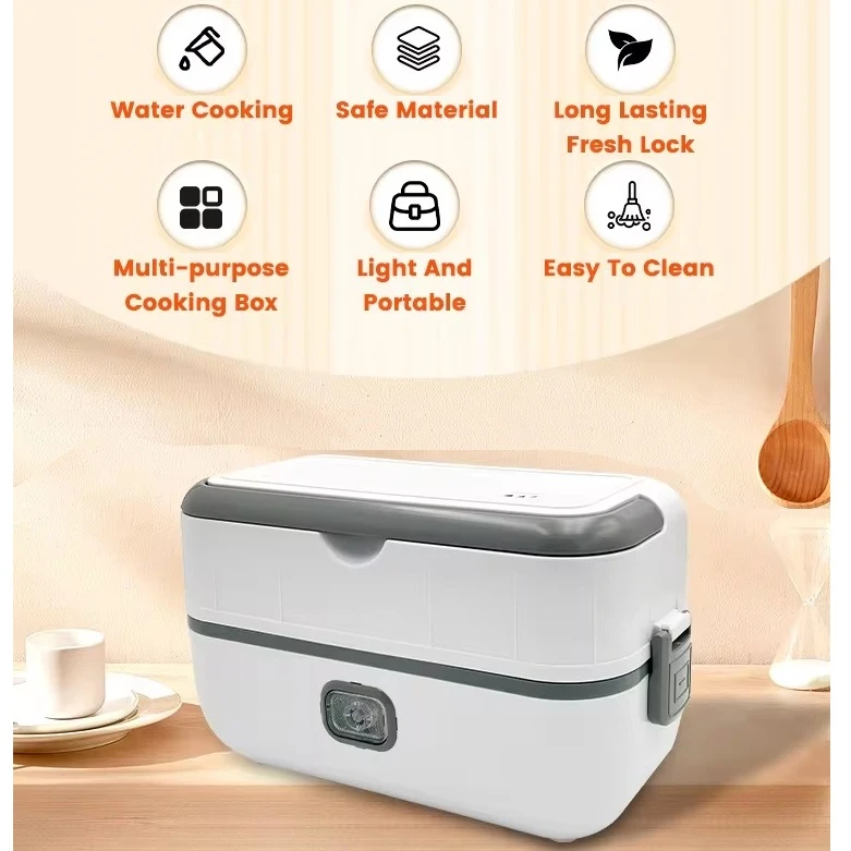 عکس شماره 4 : ظرف غذای برقی مدل لاریسا به همراه کیف