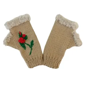 دستکش بافتنی زنانه مدل H11