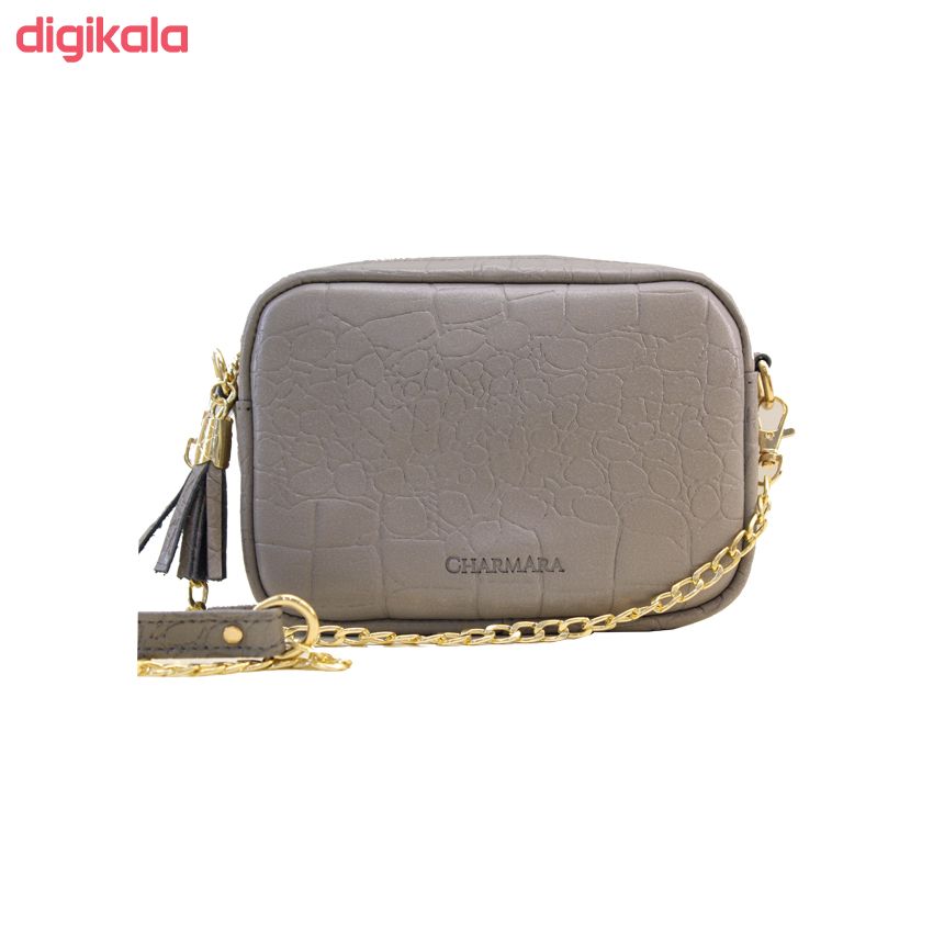 کیف دوشی زنانه چرم آرا مدل d059 main 1 23