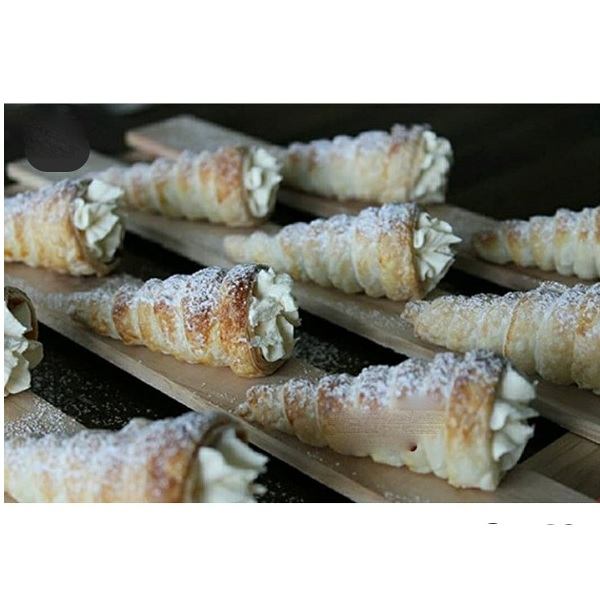 قالب شیرینی به گز طرح قیف مدل Be بسته 3 عددی