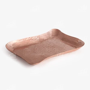 ‎دیس‎ ‎مسی‎ ‎‎مستطیل‎ طرح‎ ‎کویر آرانیک رنگ ‎مسی‎ ‎ ‎‎‎‎مدل 1016600024