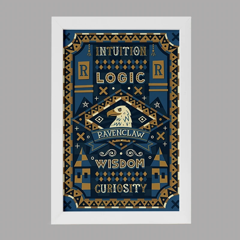 تابلو خندالو مدل ریونکلا هری پاتر کد F4441