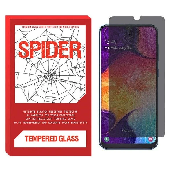 محافظ صفحه نمایش حریم شخصی اسپایدر مدل SD-S مناسب برای گوشی موبایل شیائومی Redmi Note 9S
