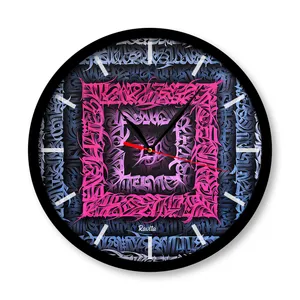 ساعت دیواری راویتا مدل متن ایرانی کد 3248