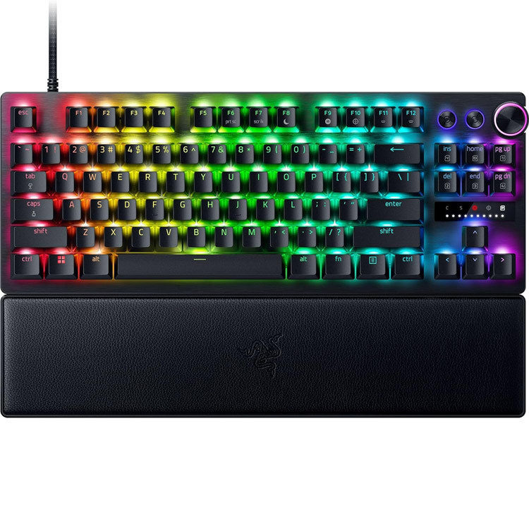 خرید و قیمت کیبورد گیمینگ ریزر مدل Huntsman V3 Pro TKL
